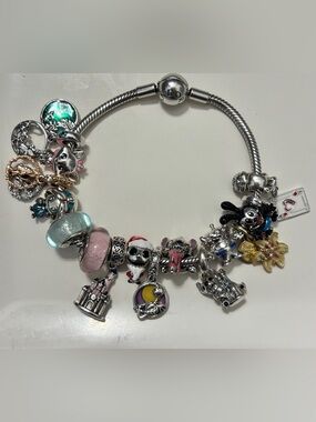 Pandora Disney charm bracelet